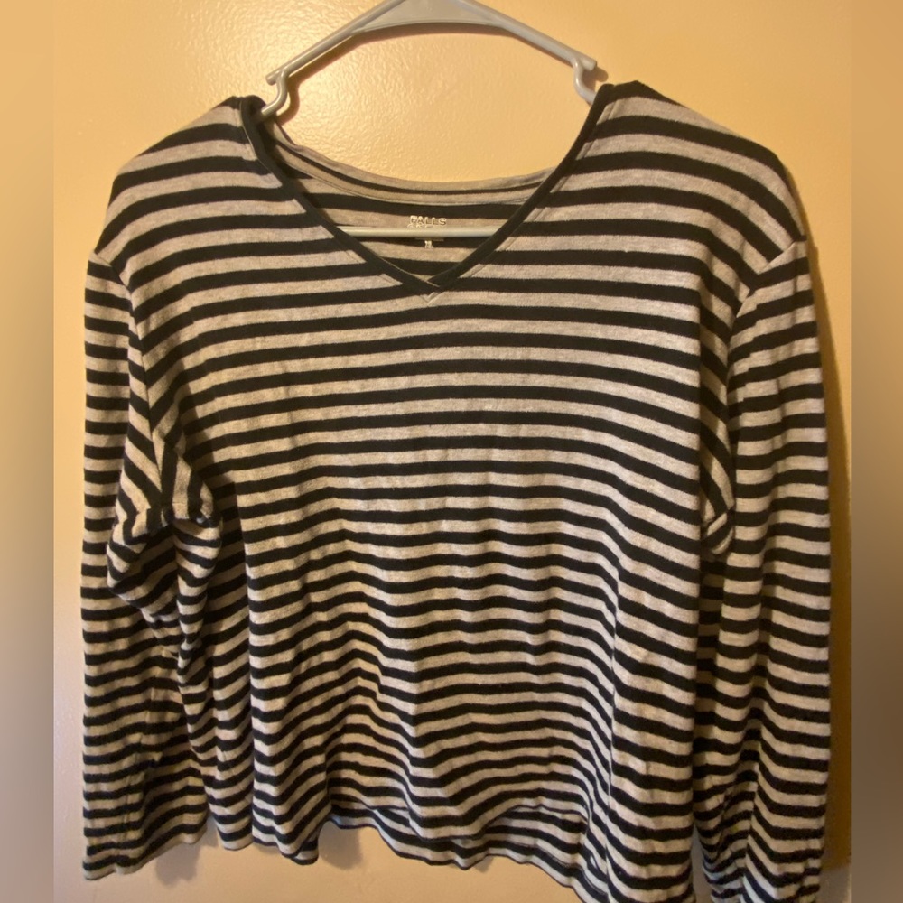 Striped long sleeve shirt